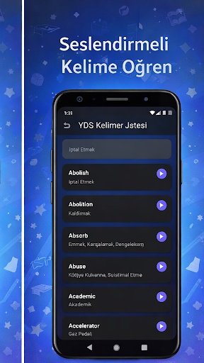 YDS Kelime İngilizce, Almanca ekran görüntüsü