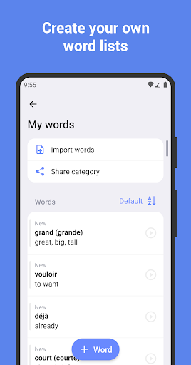 Learn French with flashcards! ekran görüntüsü