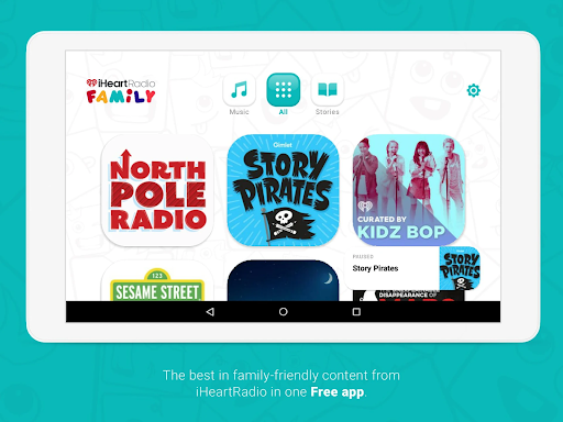 iHeartRadio Family ekran görüntüsü