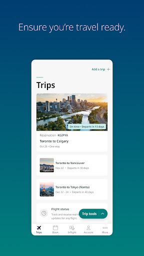WestJet ekran görüntüsü