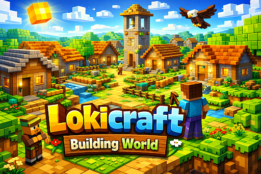 Lokicraft Building World ekran görüntüsü