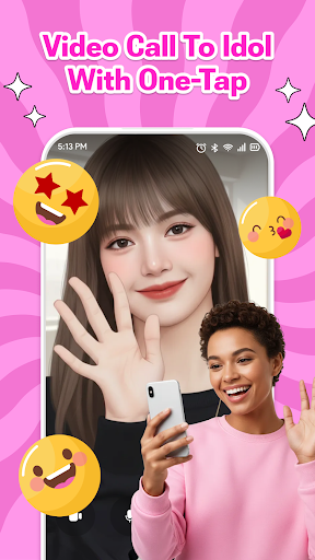 Prank Call Idol: AI Video Chat ekran görüntüsü