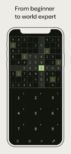 Sudokuplus.net - klasik sudoku ekran görüntüsü