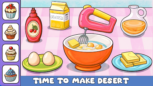 Kitchen Set Game Cooking Games ekran görüntüsü
