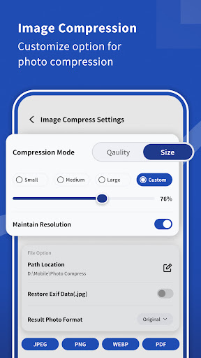Auto Photo Compress ekran görüntüsü