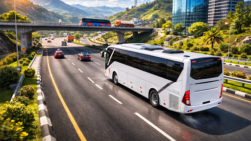 Bus Driving Simulator Game ekran görüntüsü