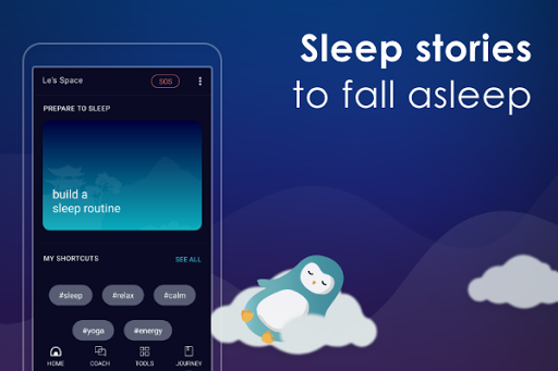 Sleep & Meditation : Wysa ekran görüntüsü