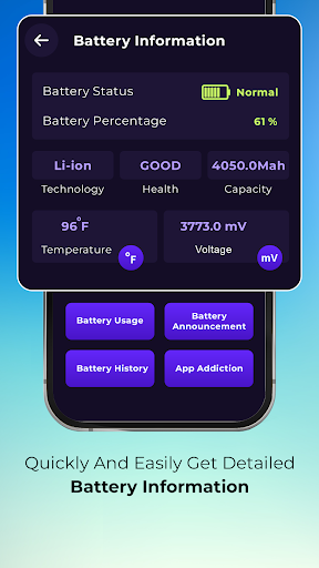 Battery Charging Talking Alert ekran görüntüsü