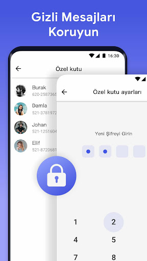 SMS Mesajları Ana Sayfa ekran görüntüsü