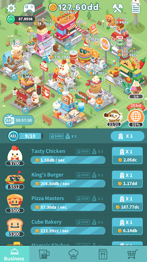 Foodpia tycoon - restaurant ekran görüntüsü