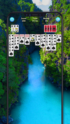 Spider Solitaire: Word Games ekran görüntüsü
