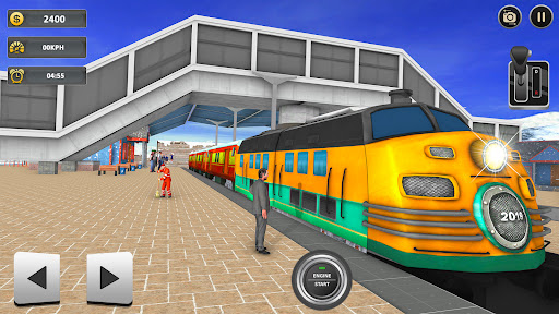 Railway Train Simulator Games ekran görüntüsü