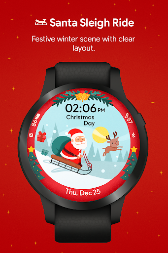 Christmas Timer WatchFace ekran görüntüsü