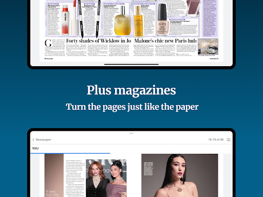 Irish Daily Mail ekran görüntüsü