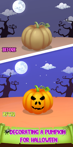 Halloween Makeover Salon Game ekran görüntüsü
