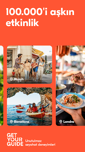 GetYourGuide: Turlar &Biletler ekran görüntüsü