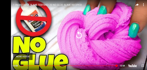Slime nasıl yapılır ekran görüntüsü