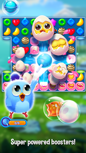 Bird Friends : Match 3 Puzzle ekran görüntüsü
