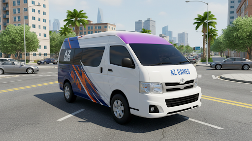 Van Driving Game 3D ekran görüntüsü