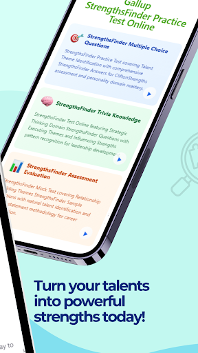 Gallup StrengthsFinder Test ekran görüntüsü