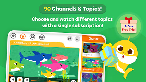 Baby Shark TV: Songs & Stories ekran görüntüsü