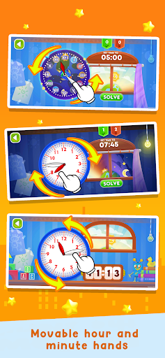 Telling Time Academy ekran görüntüsü