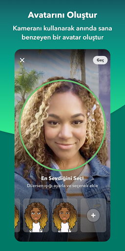 Bitmoji ekran görüntüsü