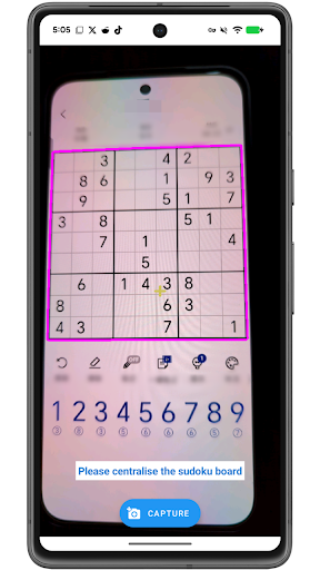 Sudoku Solver - Camera Scan ekran görüntüsü