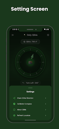 Qibla Finder: Only Qibla ekran görüntüsü