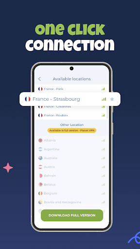 France VPN - Private and Fast ekran görüntüsü