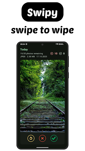 Swipy: Akıllı Galeri Temizliği ekran görüntüsü
