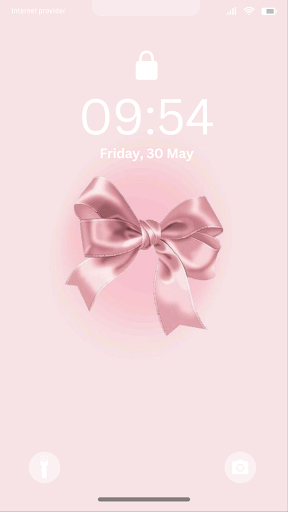 Bow Wallpaper Cute Backgrounds ekran görüntüsü