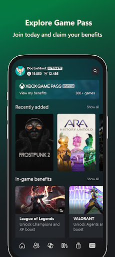 Xbox ekran görüntüsü