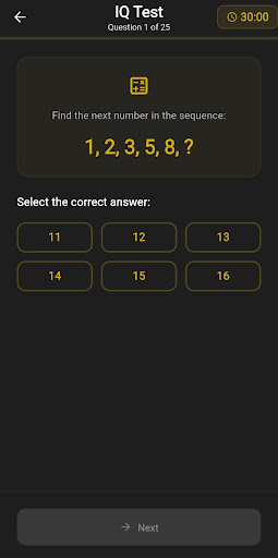 PuzzIQ - IQ Test & Assessment ekran görüntüsü