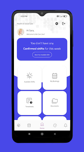We Care 24X7 App ekran görüntüsü