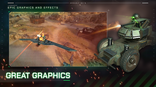 Assault Bots: Multiplayer ekran görüntüsü