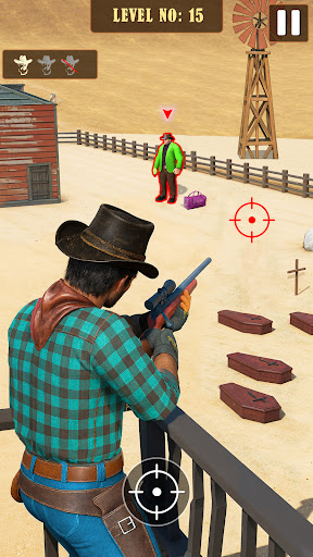 Wild West: Sniper Gun Games ekran görüntüsü