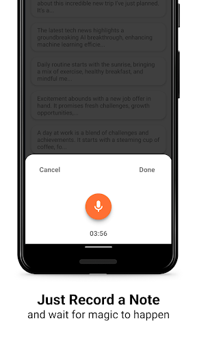 Audio Writer: Speech to Text ekran görüntüsü