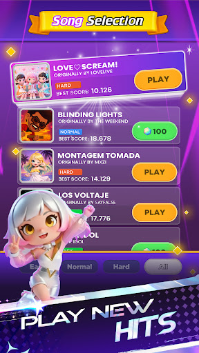 Magic Dance Star: Rhythm Tiles ekran görüntüsü