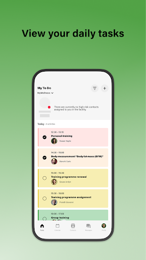 Mywellness for Professionals ekran görüntüsü
