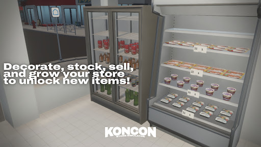 KONCON Store Simulator ekran görüntüsü