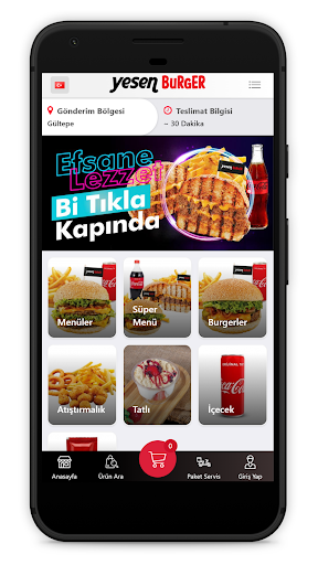 Yesen Burger Online ekran görüntüsü