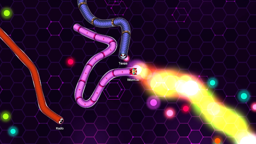 Worm.io - Snake & Worm IO Game ekran görüntüsü
