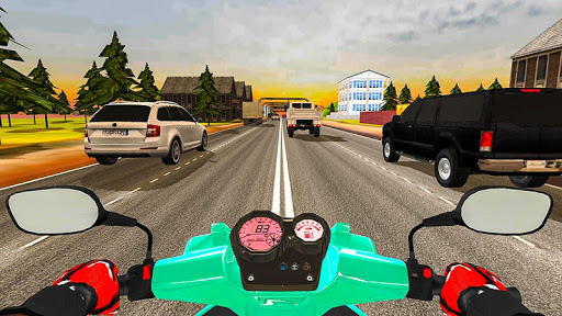 Highway Traffic Rider - 3D Bik ekran görüntüsü