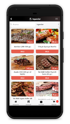 Beş Bıçak Steakhouse ekran görüntüsü