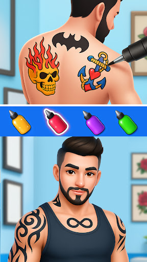 Tattoo Studio : Ink Salon Game ekran görüntüsü