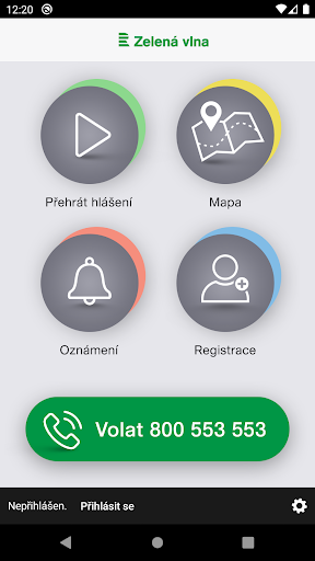 Zpravodaj Zelené vlny ekran görüntüsü