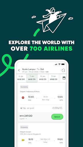 AirAsia MOVE: Flights & Hotels ekran görüntüsü