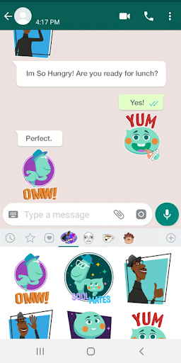 Pixar Stickers: Soul ekran görüntüsü