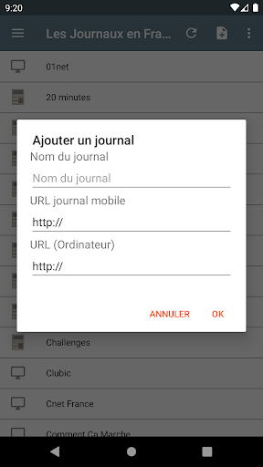 Les Journaux en Français ekran görüntüsü